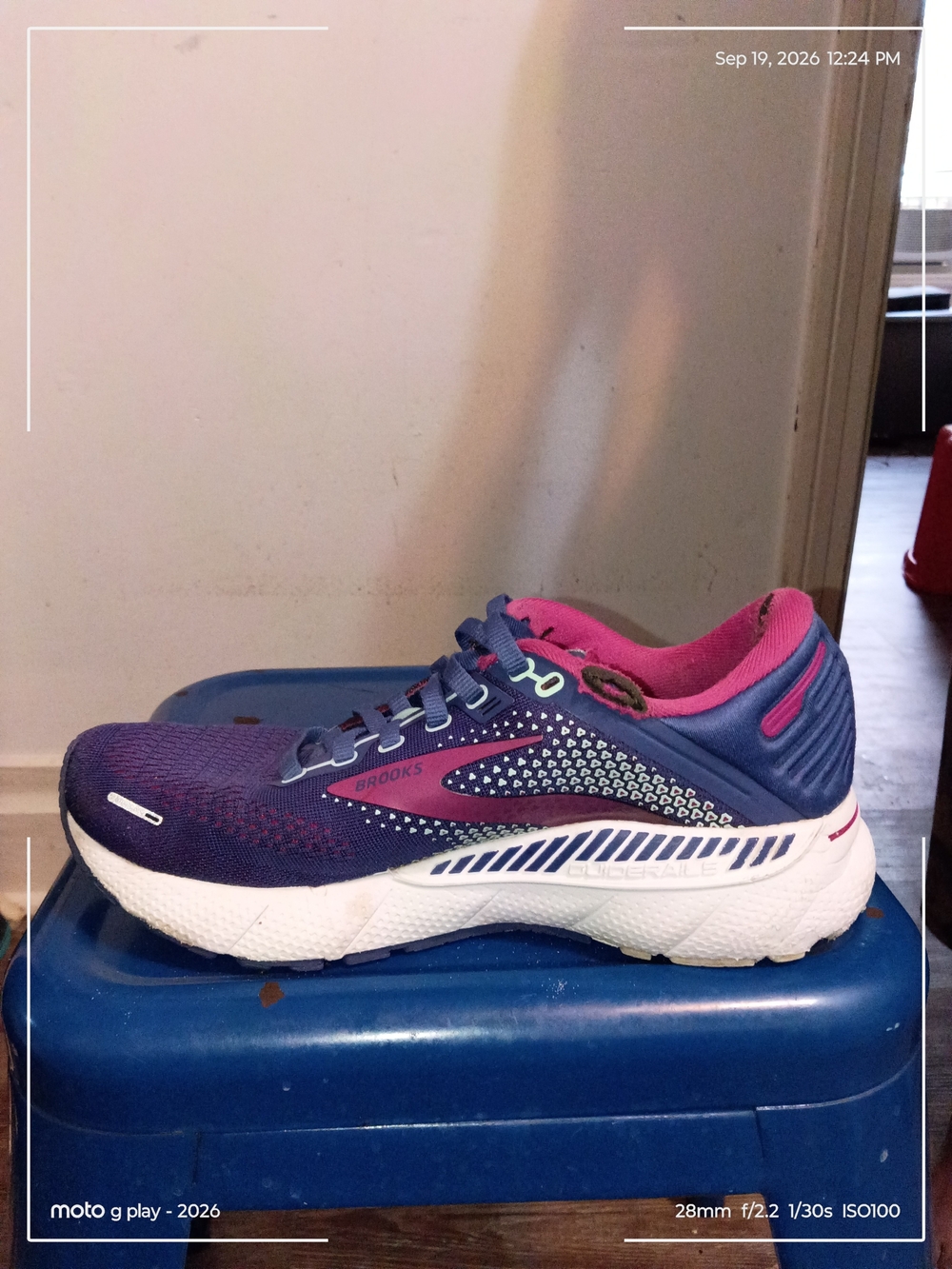 Brooks Women’s Adrenaline Running Shoe - Purple/Pink